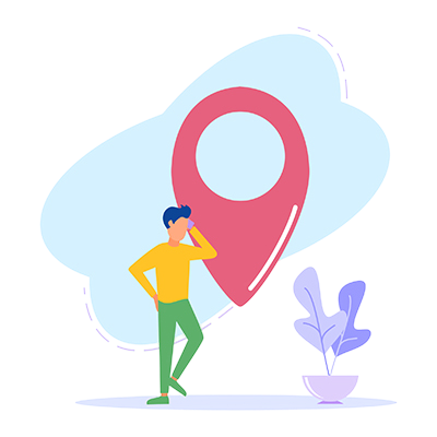 Illustration of Lux VPN's global server network